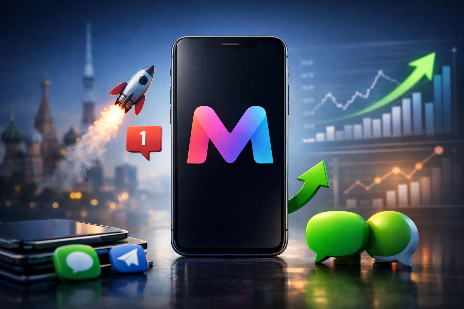 MAX всех сделал? 😮 В России у мессенджеров новый король